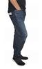 Lee Stretch Slim Tapered Pants LM0813 126 Dark Distressed Size 28