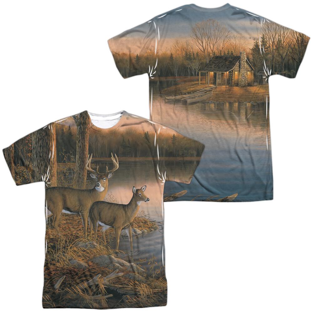 Wild Wings Tranquil Evening Double Sided T-Shirt M