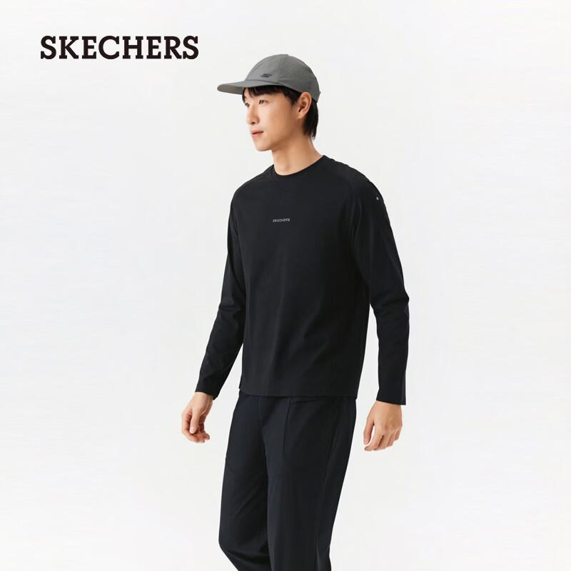 Skechers Men s Knit Long Sleeve T-Shirt P326M053 2XL
