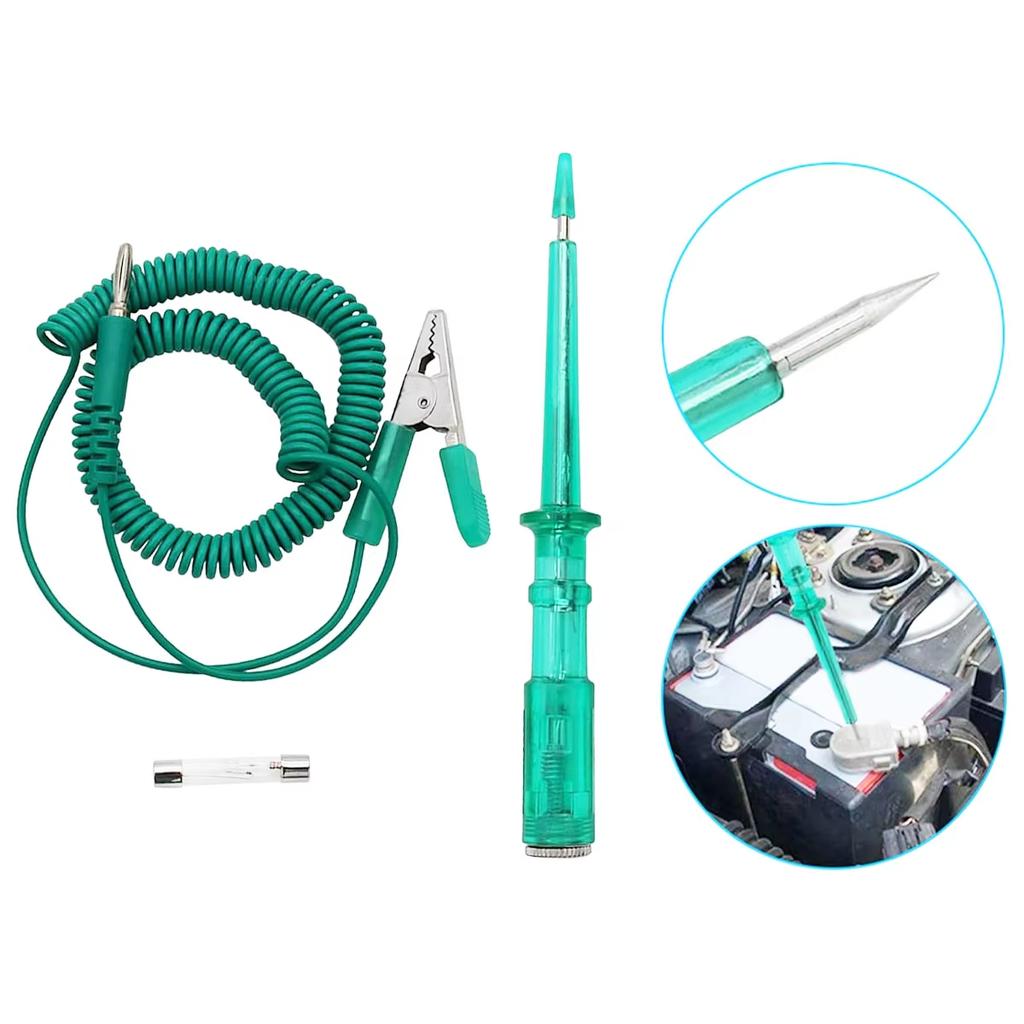 5V-90V Automotive Digital Voltage Circuit Tester Voltage Test Long Probe Pen Circuit Detection Diagnosis and Maintenance Tool