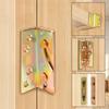 Furniture Hinge Bed Frame Bracket Furniture Assembly Galvanized Steel Construction No-slot Installation For Wooden Furniture