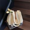 Large-capacity commuter tote bag women's summer new woven straw bag seaside vacation wind beach bag