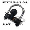 Password type trailer lock Key type trailer lock Stainless steel house anti-theft lock Flower basket type car lock Trailer hook