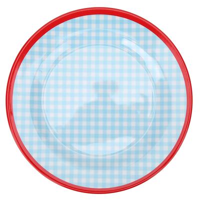 22cm Plate Round Shape Dinner Plate Dish Tableware Kitchen Tool for Home Restaurant Hotel