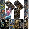 Cover for Samsung Galaxy S22 S21 S20 FE Ultra Plus A35 A36 A55 A37 A33 A34 A57 Coque Phone Case Fashion Ferocious Dragon Chinese