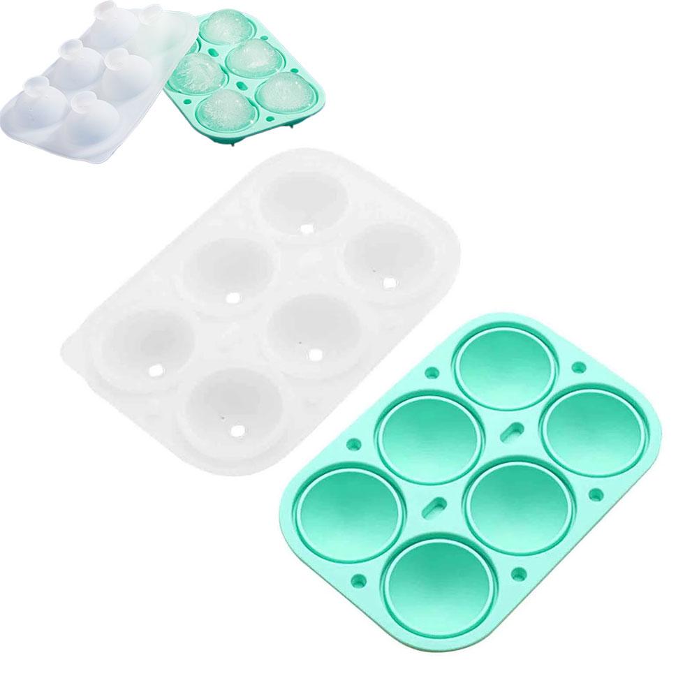 Food Grade Silicone Egg Mold Ice Cube Tray Dual Use Freezer Easy Foldable Safe Oven Stick For H A1M3