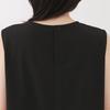 MUJI Women's Breathable Stretch Soccer Sleeveless Dress, Black, Size L, BC2LOA5S