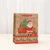 StoBag christmas kraft paper bags for sweets gift wrapping bags reusable tote luxury designer bags santa holiday candy treat