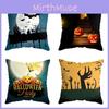 Halloween Themed Cushion Cover With Super Soft Short-pile Velour Material