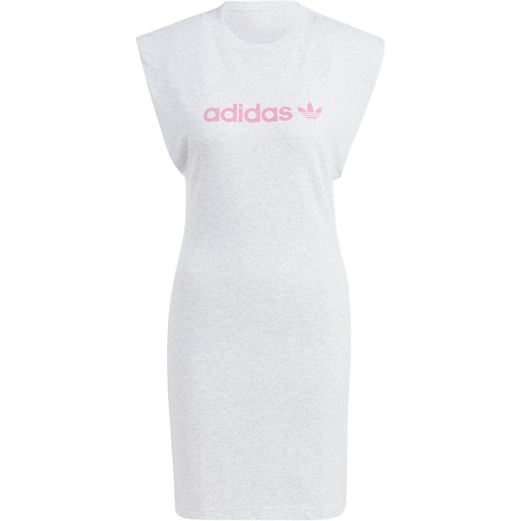 Adidas Originals Sleeveless Dress Women's Light Heather Gray IC3081