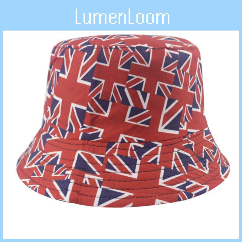 Britische Flagge Wendbarer Fischerhut Sonnenschutz Für Outdoor-Aktivitäten