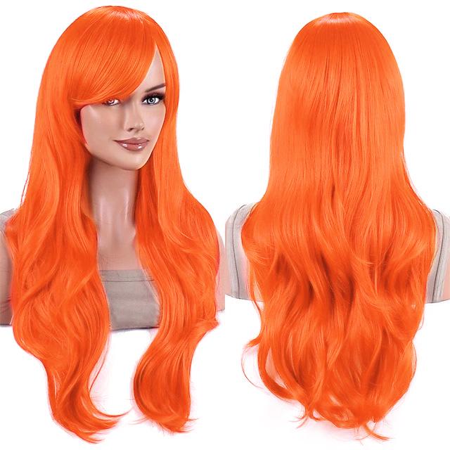 Universal 70cm Long Curly Anime Cosplay Wig - European & American Style