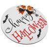 Door Sign Wooden Hanging Halloween Ornament Sign for for Outdoor Indoor Garden Home Decoration