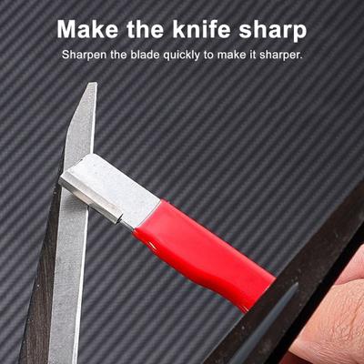 Dual-Purpose Whetstone Cutter Sharpening Stone Outdoor Tool Blade Sharpener Pocket Sharpening Stone for Loppers Pruning Shears Fish Hooks