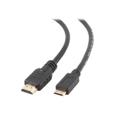 HDMI kabel - Gembird - CC-HDMIC-10 - 3 m - Černý - HDMI konektor