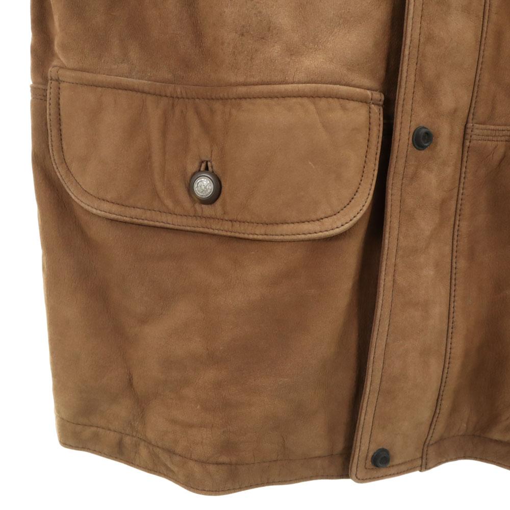 American Classics unused Genuine Leather leather jacket M Beige Tagged Men's Used