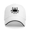 Octopus Logo Black Baseball Cap Classic Design Adjustable Fit for Unisex and Women Casual Streetwear Style Hat