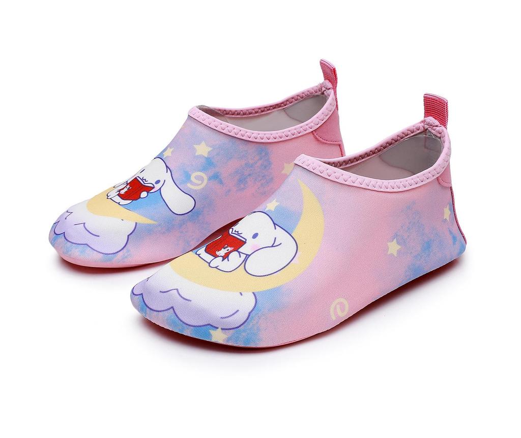 Kinderen Jongens en Meisjes Waterschoenen Patroondruk Sneldrogend Antislip Ademend Aqua Sokken Peuter Kinderen Zwemwaterschoenen voor Strand Zwembad