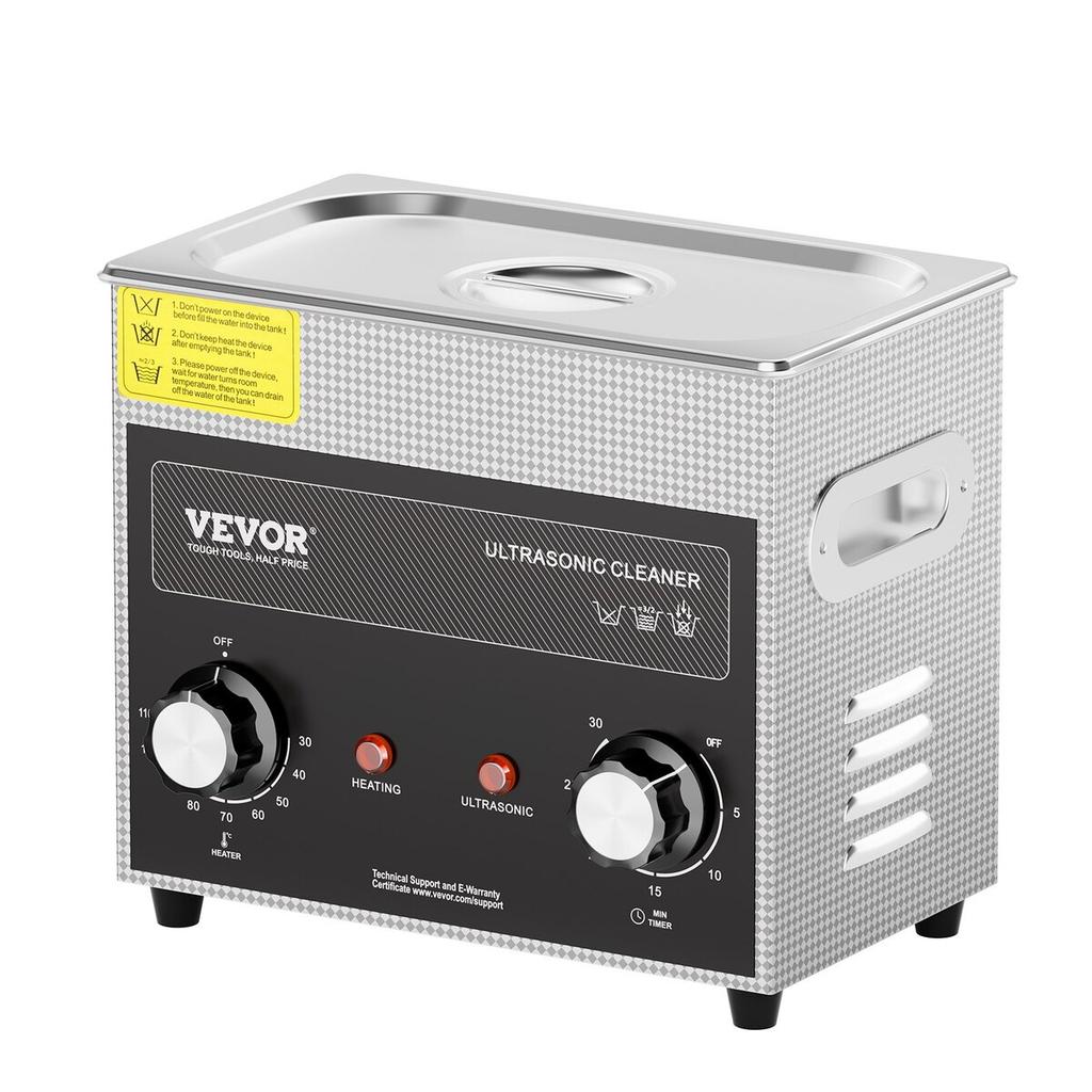 3L Ultrasonic Cleaner with Heater Timer & Basket Digital Sonic Machine