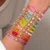 Bärenperlen Regenbogen-Schnur-Armband Handgemachter Kinderschmuck Für Mädchen Und Jungen