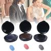 Portable Fingerprint Ink Pad Mini Quick-drying Ink For Clear Imprints In Red Blue And Black