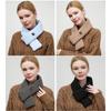 Temperature Control USB Heated Scarf 3 Gears Neck Wrap Fashion Shawl  Winter