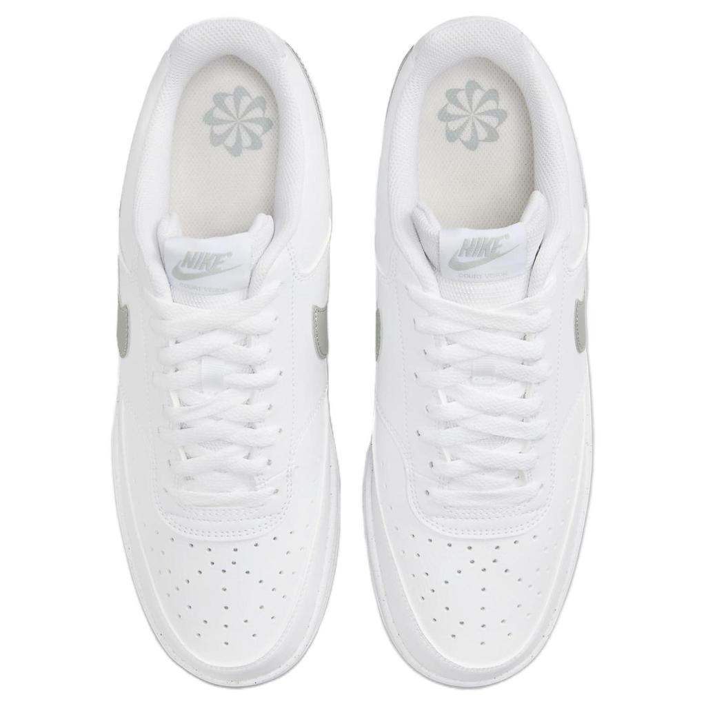 Nike Court Vision Low Next Nature White Light Smoke Grey Men Sneakers DH2987-112