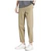 Tangshi Men's Summer Business Casual Cropped Pants