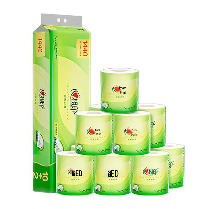 Hearttex Tea Fragrance 4-Ply Toilet Paper Rolls