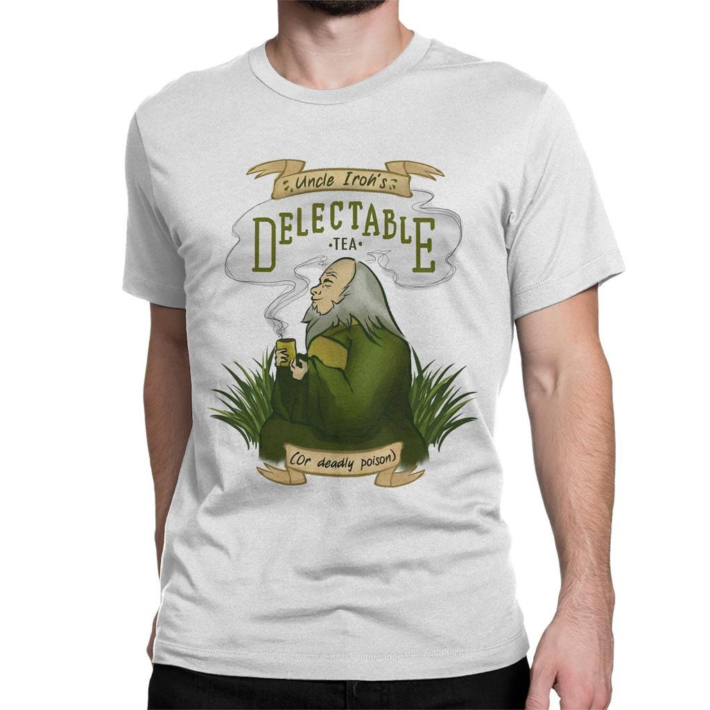 Macht Tee, nicht Krieg Iroh Herren Damen T-Shirts Avatar Der Herr der Elemente Freizeit T-Shirts T-Shirt Reine Baumwolle 4XL 5XL 6XL Kleidung