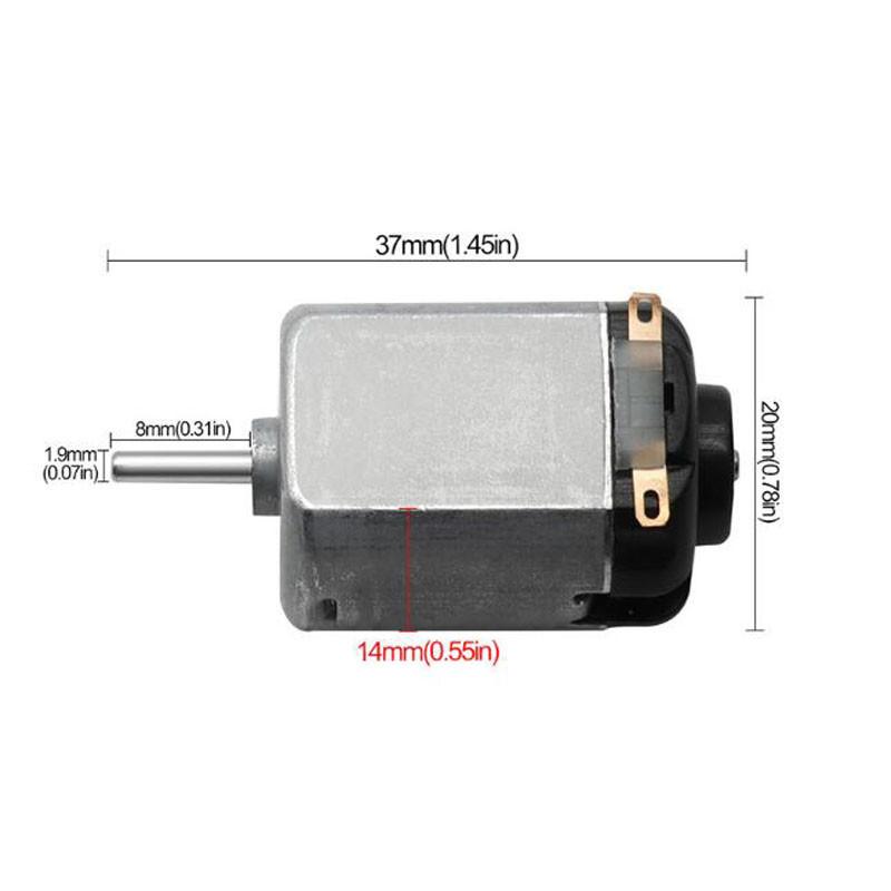 Mini 130 Motor Small Motor Mini 3V 15000RPM Motor for DIY Toy Hobbies