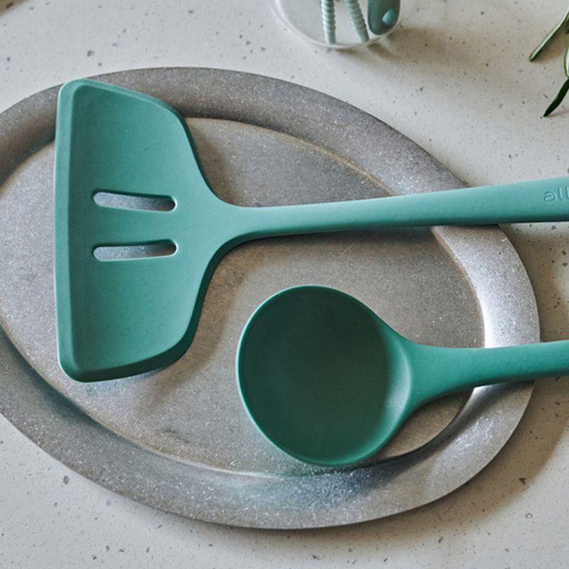 Allevo Diet Edge Silikon Kochgeschirr Küchenwerkzeug Breiter Wender Einzelartikel