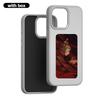 NFC DIY Picture Ink telefondeksel for iPhone 16 15 14 13 12 Pro Max DIY-deksel Skjermtelefondeksel Cartoon Protection Funda batterifri