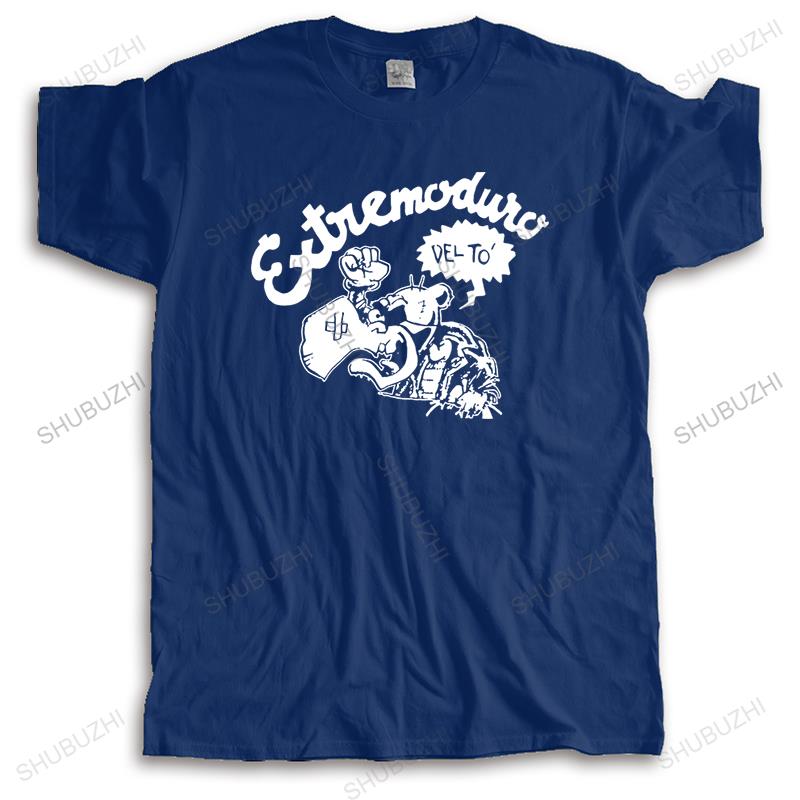 

cotton men summer tees Camiseta T-Shirt Extremoduro Delto Rock Progresivo Man Brand T shirt Bigger size tee-shirt male tops S