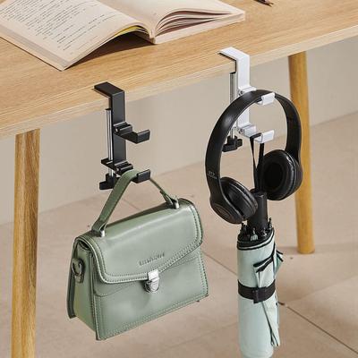 Universal Punch-Free Hook for Headphones, Backpacks, Tables, and Christmas Wreaths