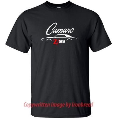 1967 1968 1969 CAMARO Z28 T-Shirt Car Silhouette 1st Generation Rs Ss 67 68 69