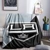 Los Angeles Eishockey Decken Flanelldecken Plüsch für Sofa Bett Geschenke für Männer Frauen Reise Picknickdecke Weihnachtsgeschenke für Fans