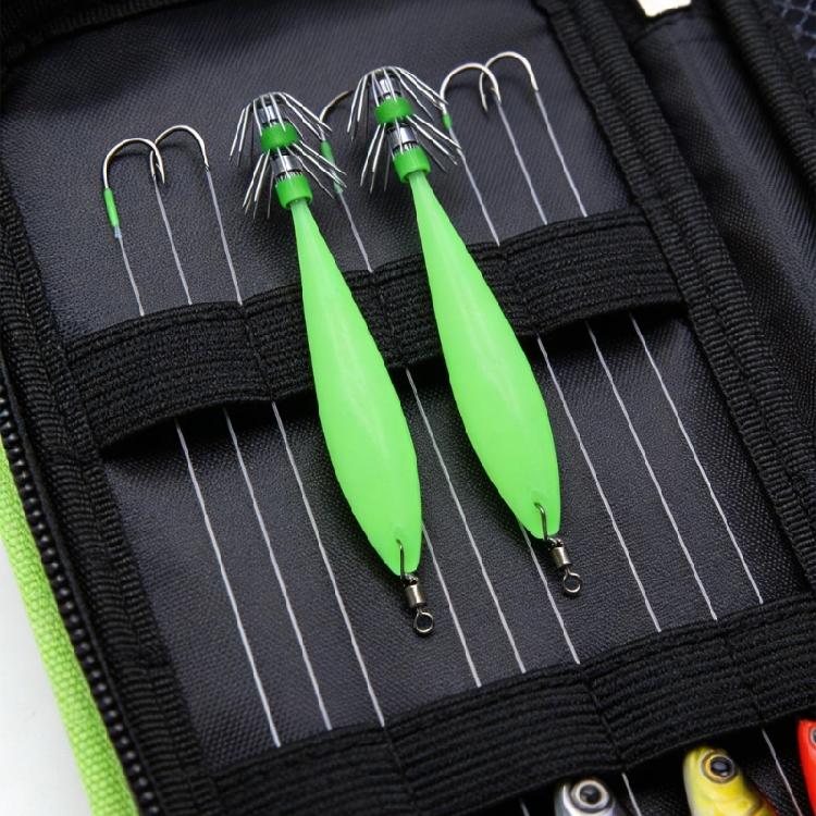 5Pcs Artificial Hard Baits Shrimp Lure Baits 9.5cm Cuttlefish Hook Lures Glow Squid Jig Glow Jig Hook
