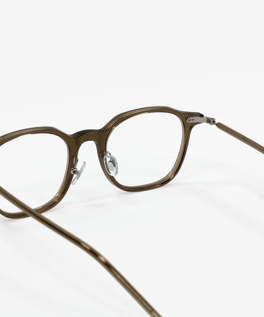 Weeoweeo Melo 01 Khaki Blue Light Blocking Glasses