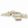 Parco Giochi Morbido Con Piscina Rotonda 90X30 Velvet Soft Beige + 5 Elementi + 200 Palline: Trasparente, Perlaceo, Argentato, Dorato Chiaro