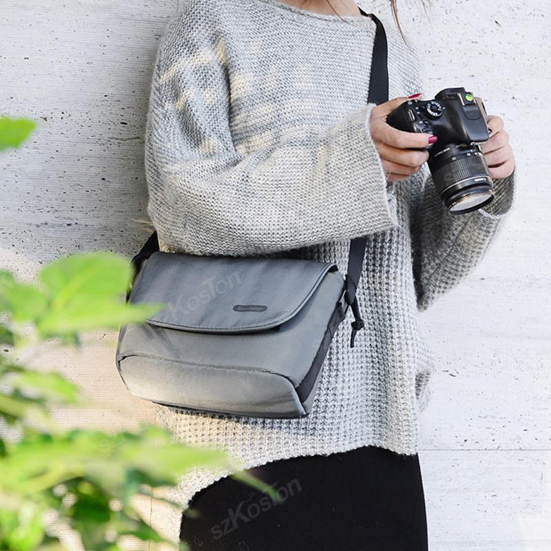 Digital SLR Shoulder Bags Waterproof Camera Bag Lens Photography Bag Travel Case for Canon Nikon Sony Micro Single Camera Sleeve