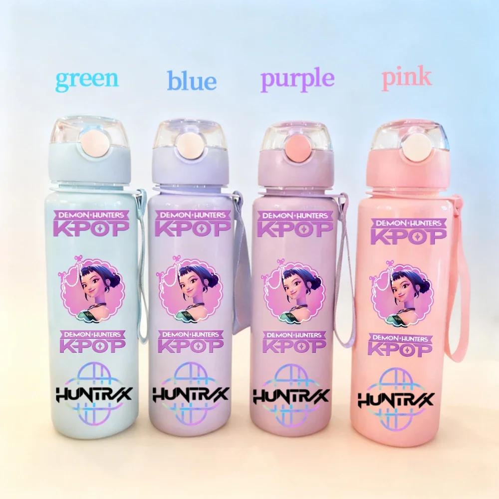 700ML KPOP Devil Hunter Stainless Steel Insulated Mug Anime Cartoon Style Portable Cup Fit designed for Students plus Children