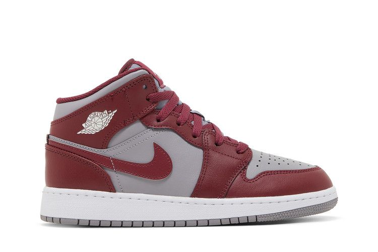 Air Jordan 1 Mid GS 'Cherrywood Red'