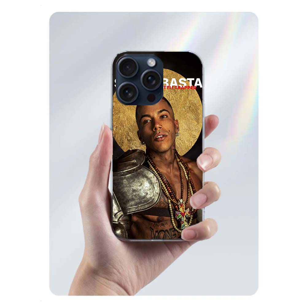 Rapper Sfera Ebbasta Clear Phone Case For Iphone 17 Air 16 Pro Max 15 Pro 14 Plus 17E 16E 11 13 12 Mini Cover Cases Fundas Cell