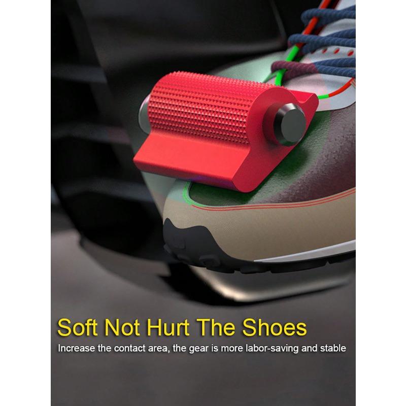 Kaymaz Motosiklet Vites Ayakkabı Koruyucu - Vites Kolunuzu Dayanıklı Bir Kauçuk Kılıfla Yükseltin