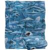 Royce McClure Attack Silky Great White Shark Supersoft Blanket