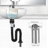 Universal Sink Drain Pipe Set Retractable Deodorant Sewer Drainage Water Hose Bathroom Kitchen Wash Basin Drainer Accessories