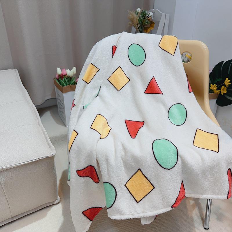 Shining Planet Girl Flannel Blanket | Warm Four Seasons Office Nap Air Conditioning Blanket