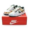 DH0957-100 Dunk Low SE Sail Multi Camo White Vintage Green Orange (Men's)