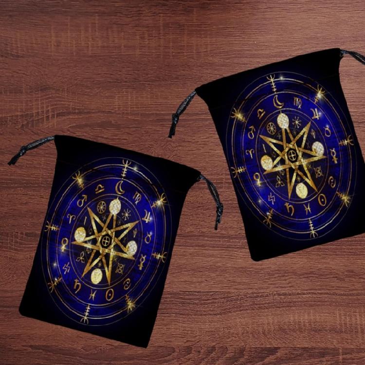 Divinations Tarots Bag Board Game Mini Jewelry Packagings Storage Pouch Gift Bag
